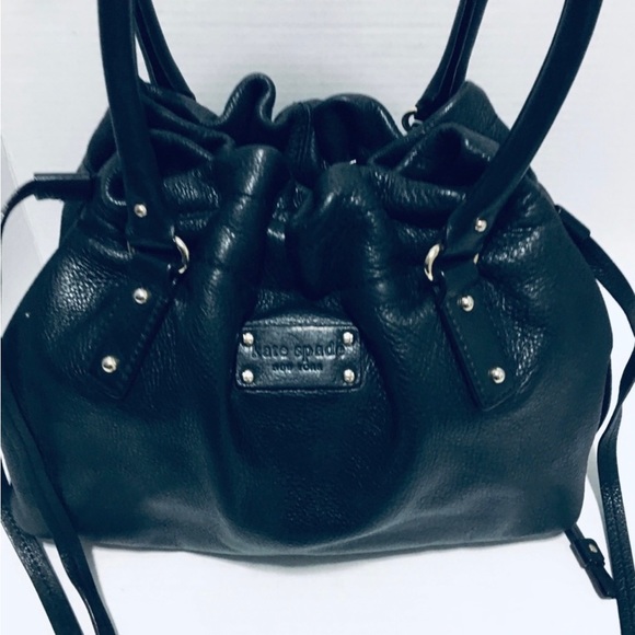 Kate Spade Darie Core Draw String Black Tote - Picture 3 of 8